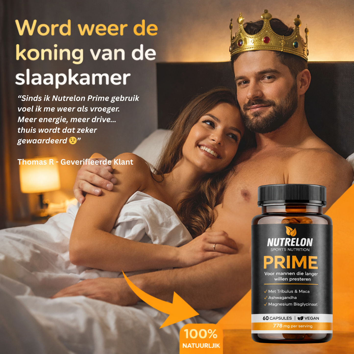 Nutrelon Prime - Voor mannen die langer willen presteren